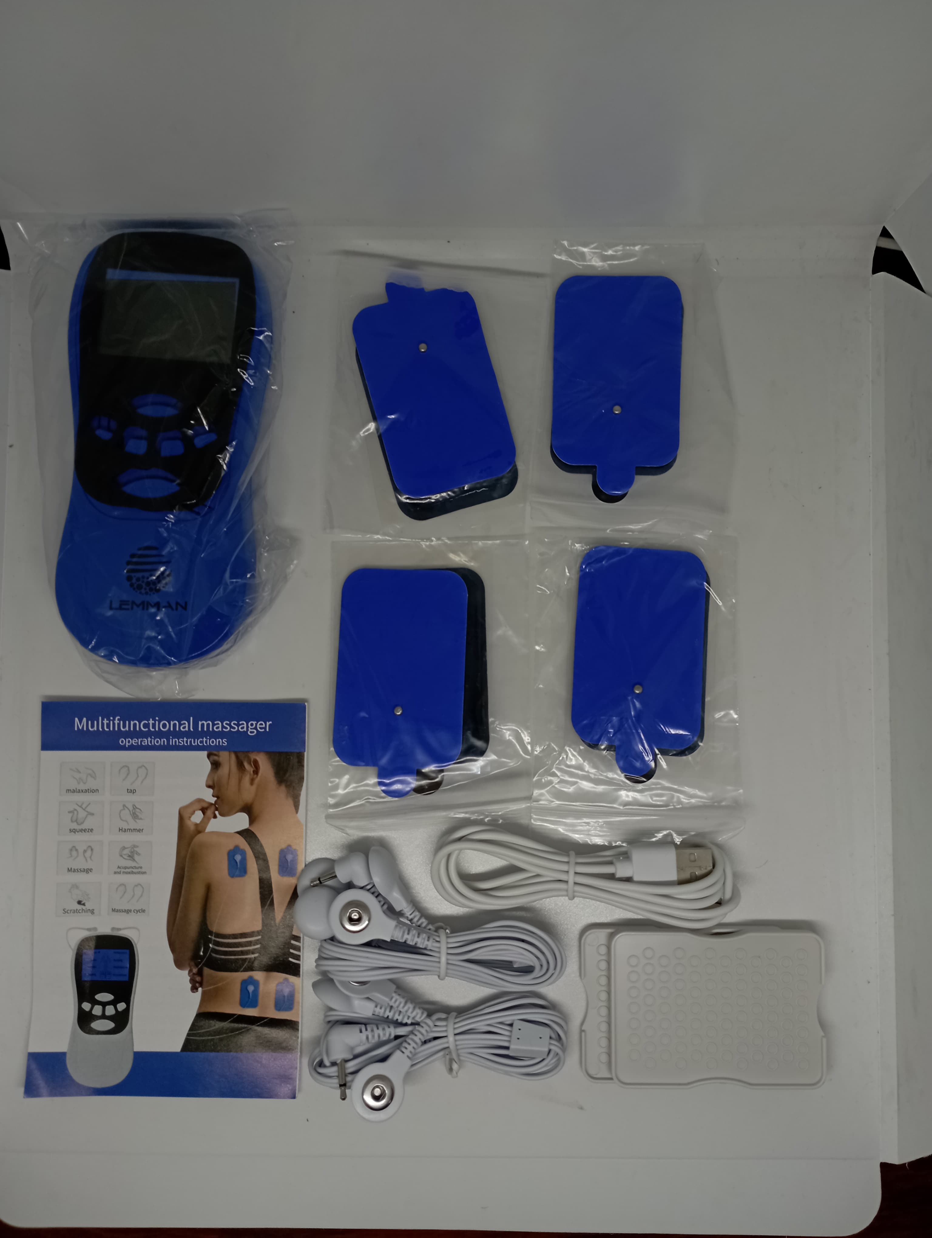 Miniatura 2 de Tens-masajeador eléctrico multifunciona